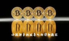 小狐狸手机版导入的详细教程